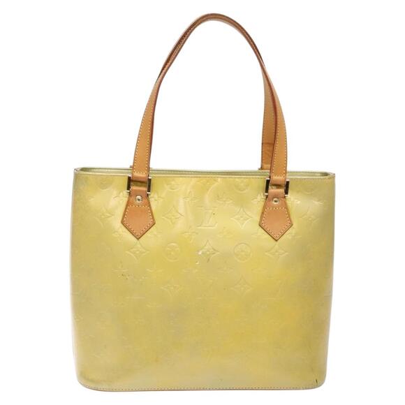 LOUIS VUITTON Monogram Vernis Houston Hand Bag Gris M91053 - Picture 3 of 13